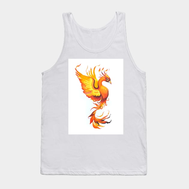 Rise Like A Phoenix Tank Top by InkySwallows